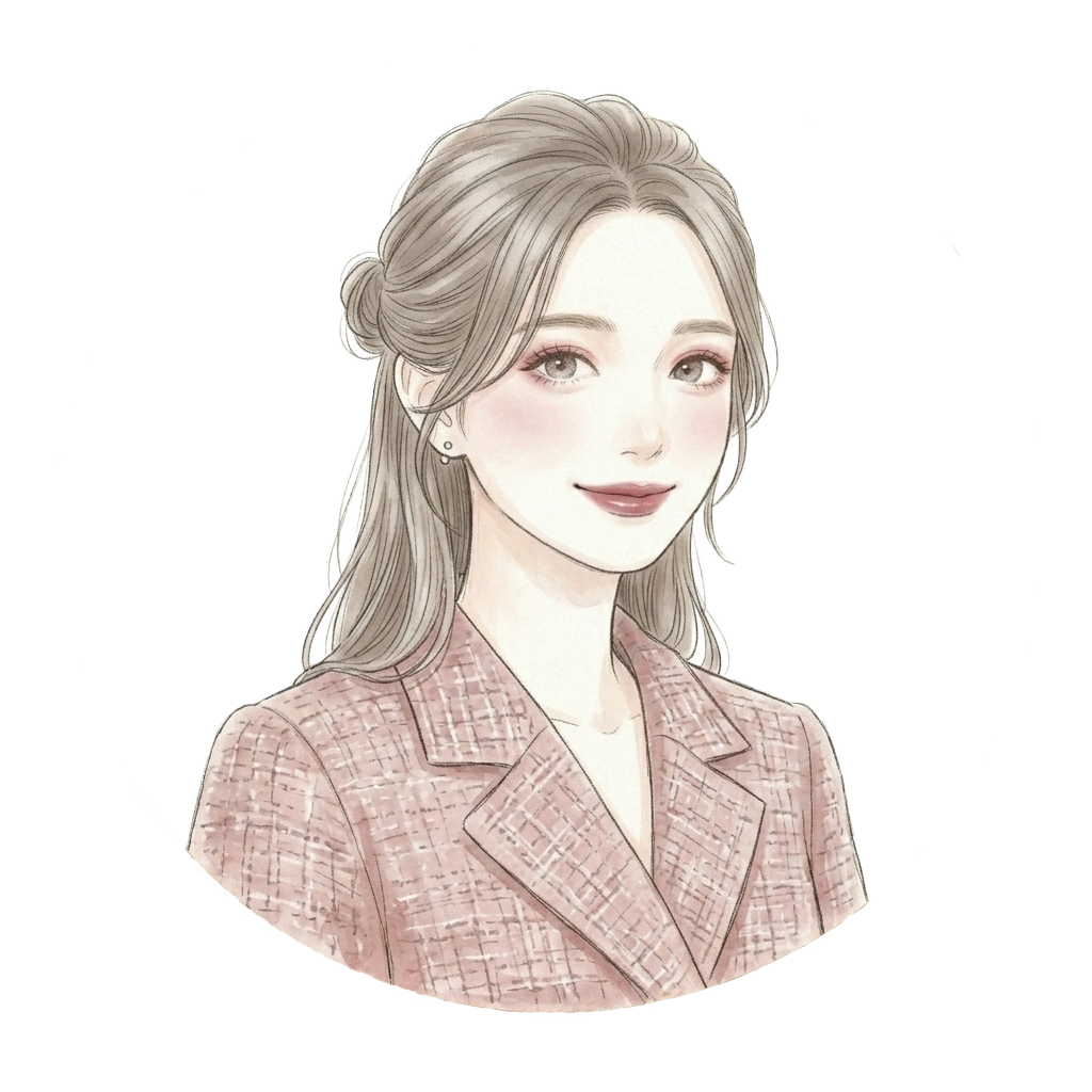 フェミニンサマーの女性イラスト