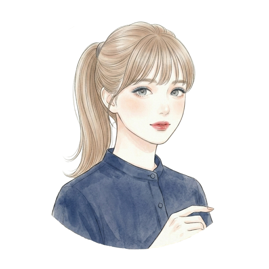 フレッシュサマーの女性イラスト